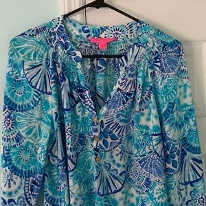 Lilly Pulitzer silk top